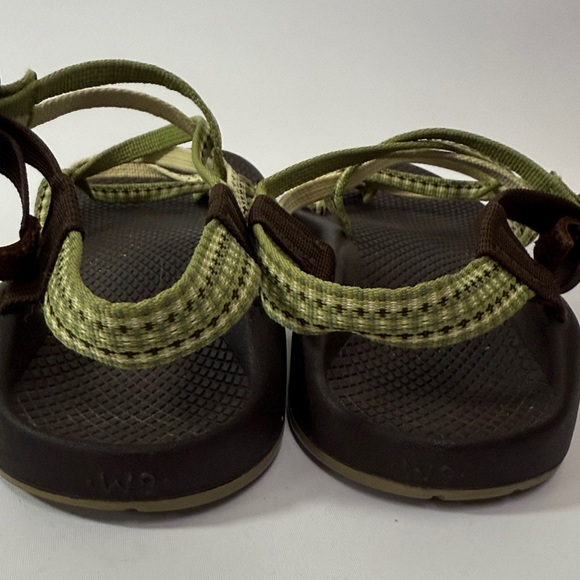 Chaco Women's Olive and Brown Strappy Sandals - Picture 7 of 10